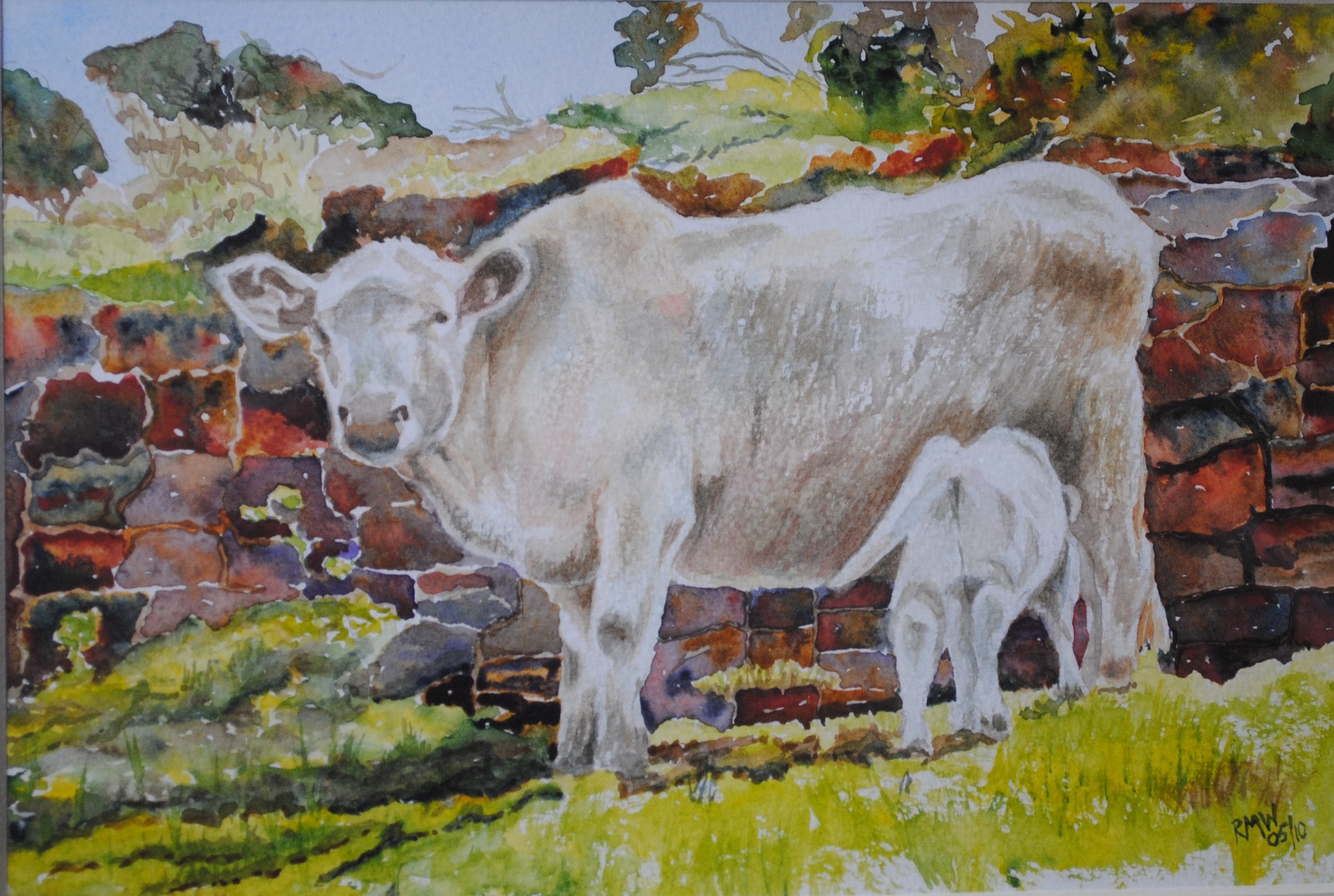 Cow & Calf (Sold)